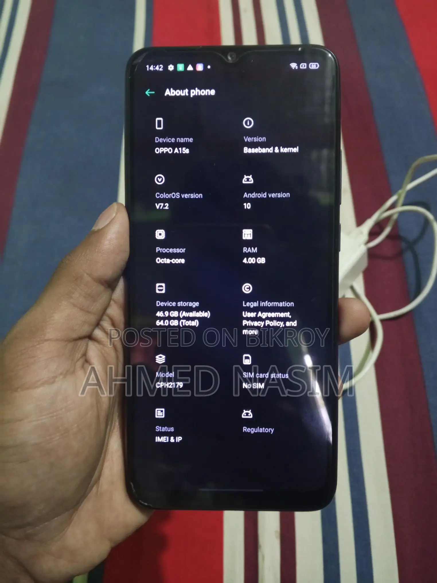 OPPO A15s 4/64 (Used)