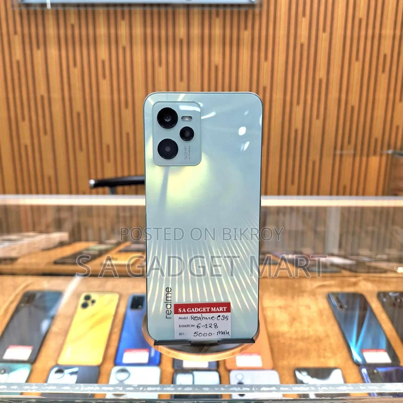 Realme C35 Price Fixed official (Used)