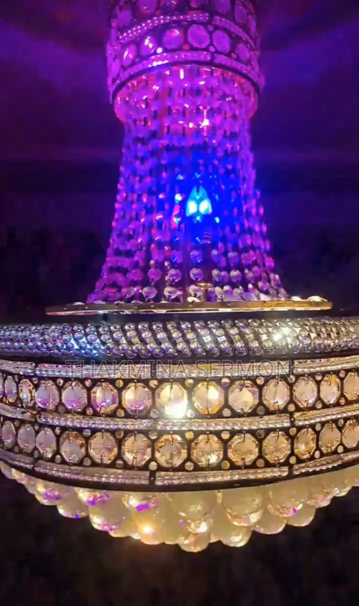 Two Large Chandeliers For Sale.