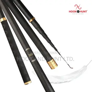 Carbon Stream Fishing Rod 2.7–5.4m Super Hard | Hook Hunt
