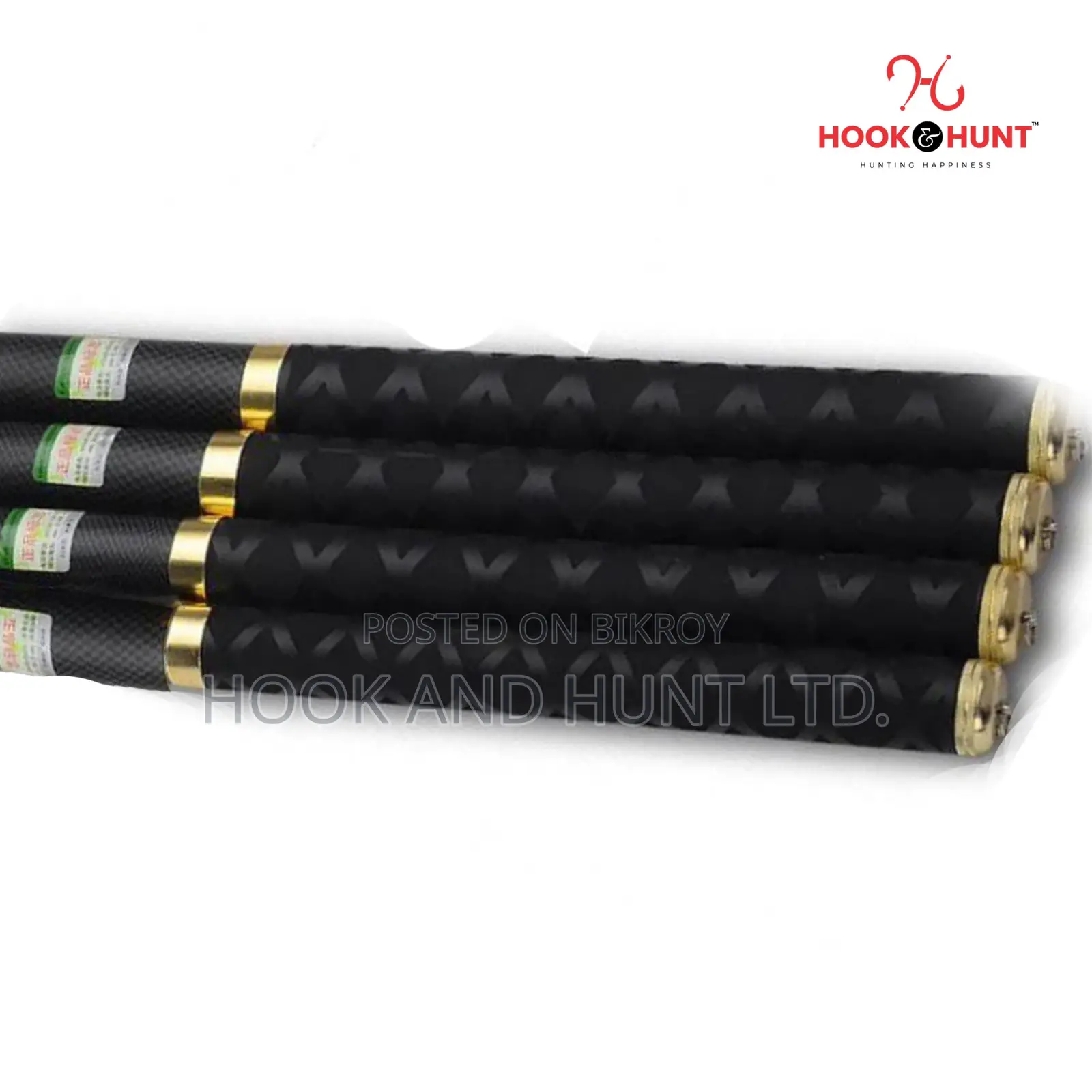 Carbon Stream Fishing Rod 2.7–5.4m Super Hard | Hook Hunt