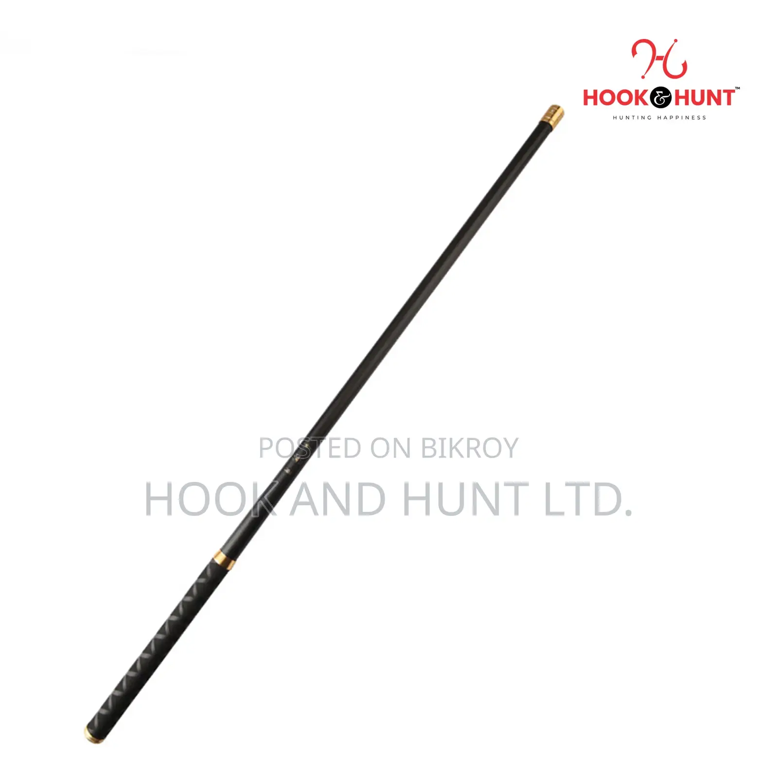 Carbon Stream Fishing Rod 2.7–5.4m Super Hard | Hook Hunt