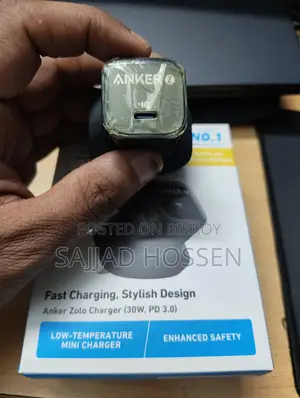 Anker Zolo 30 W, PD 3.0, GaN With IQ3