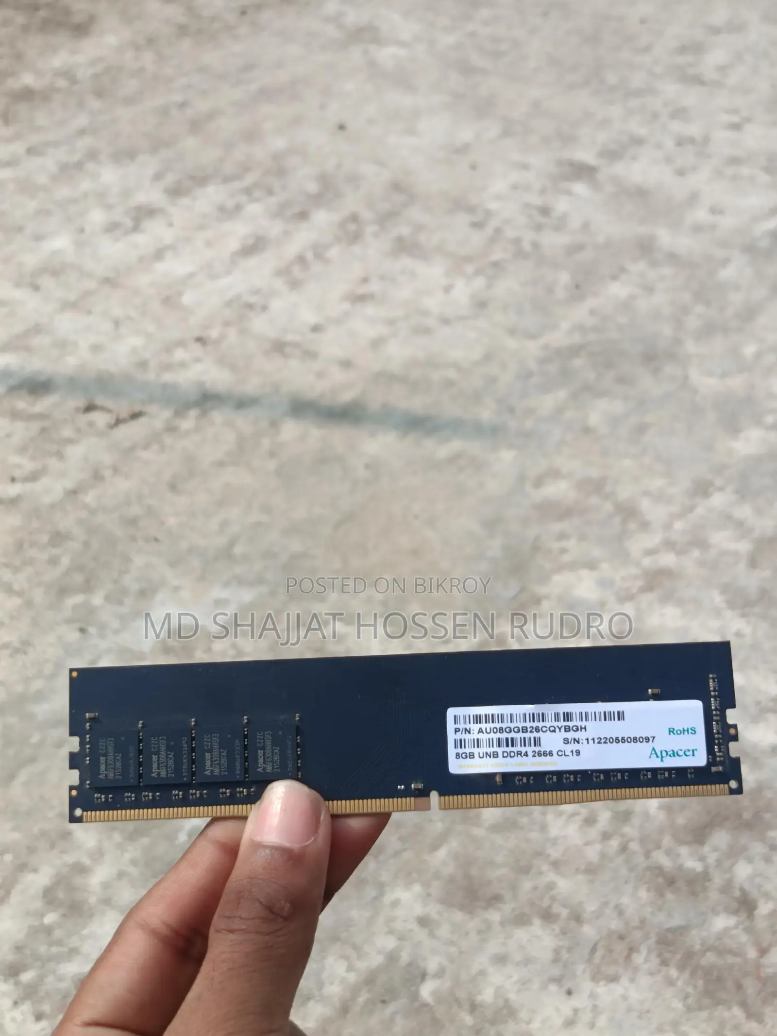 I5 6th Gen Processor, RAM 8GB DDR4, Hard Disk 500GB