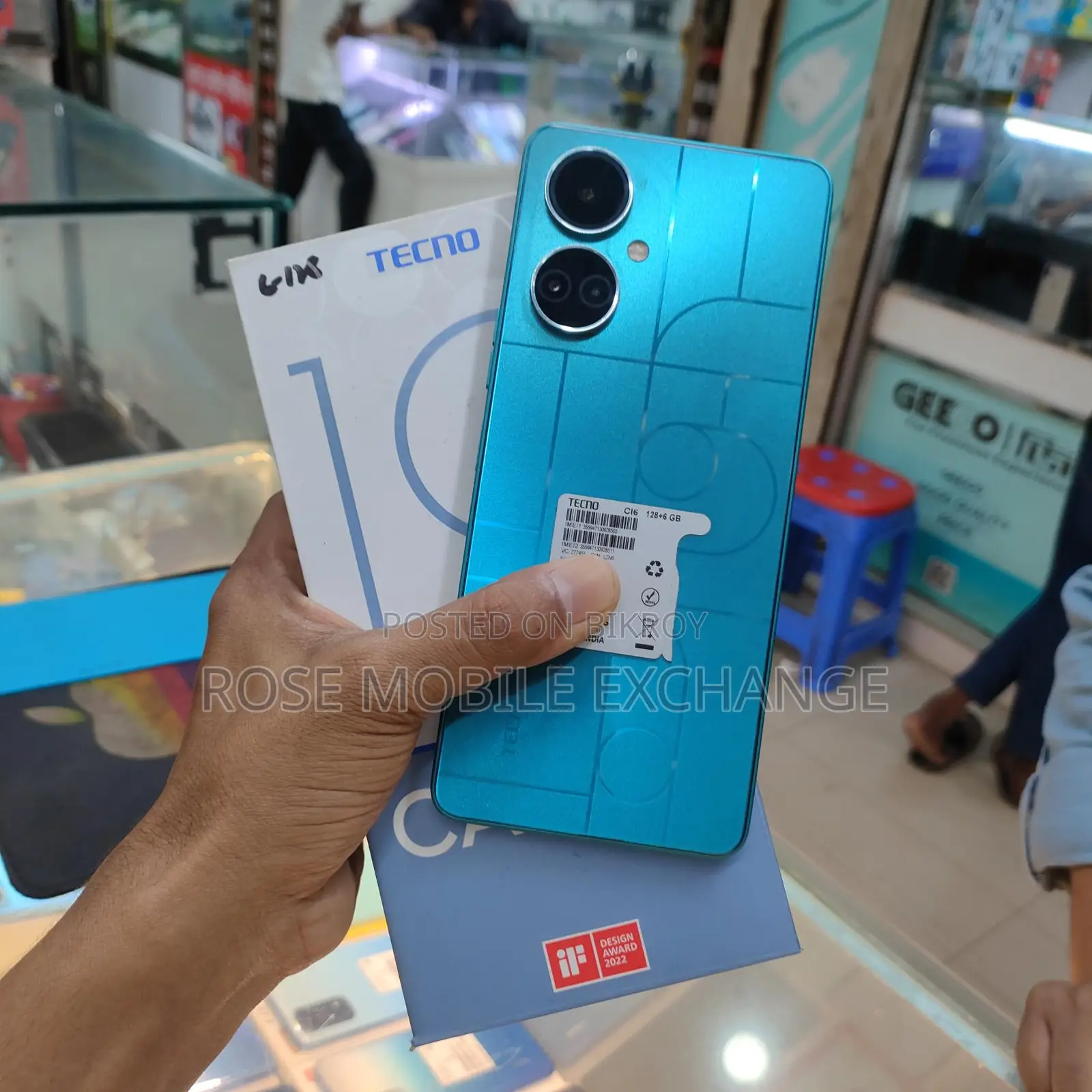 Tecno 6/128 💥 (Used)
