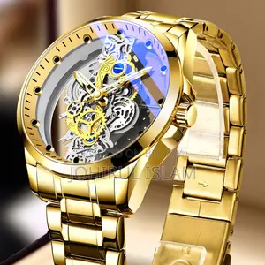 Premium Transparent Skeleton Dial Luxury Watch For Men