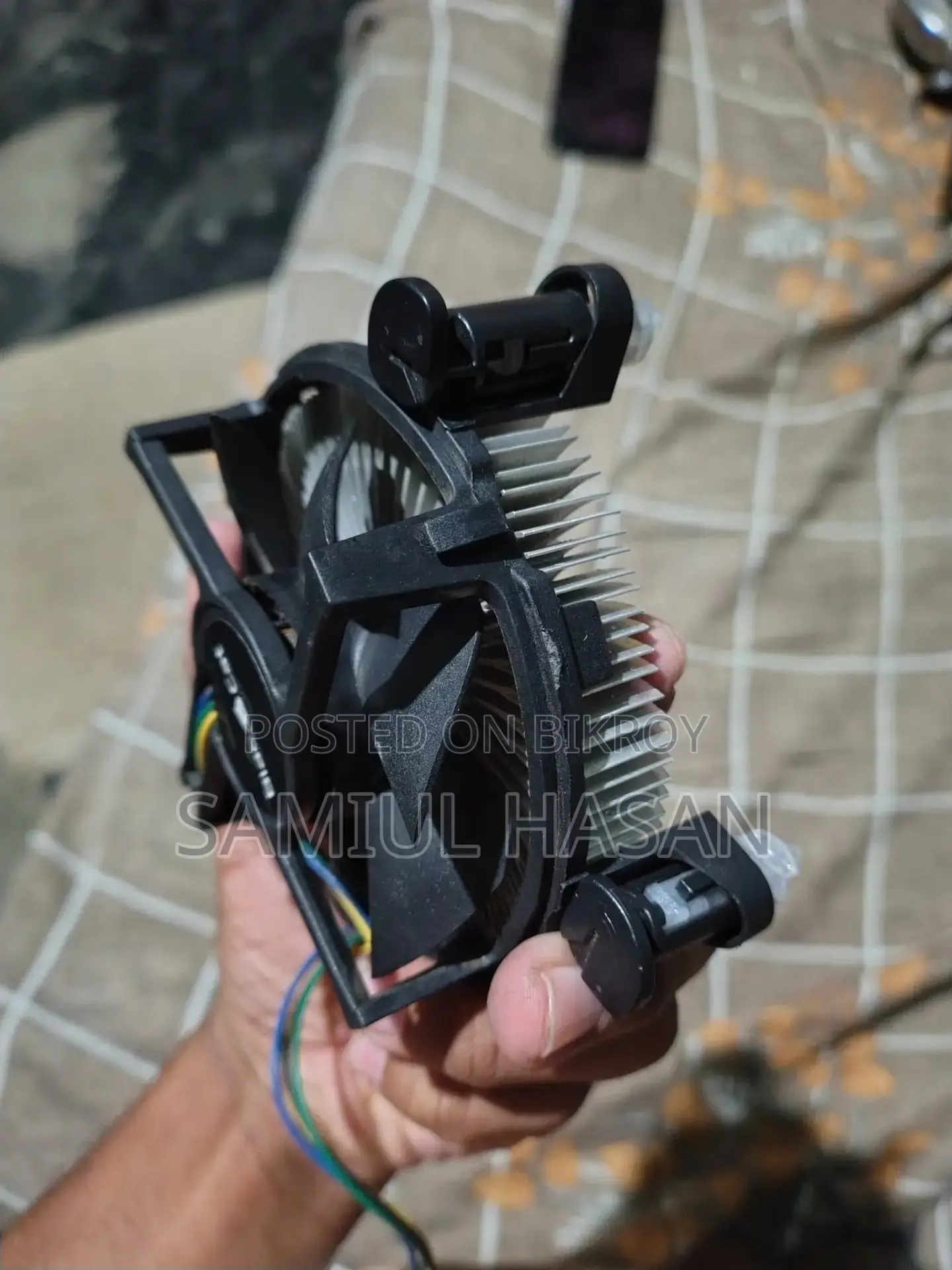 CPU Cooler Fan with Heatsink