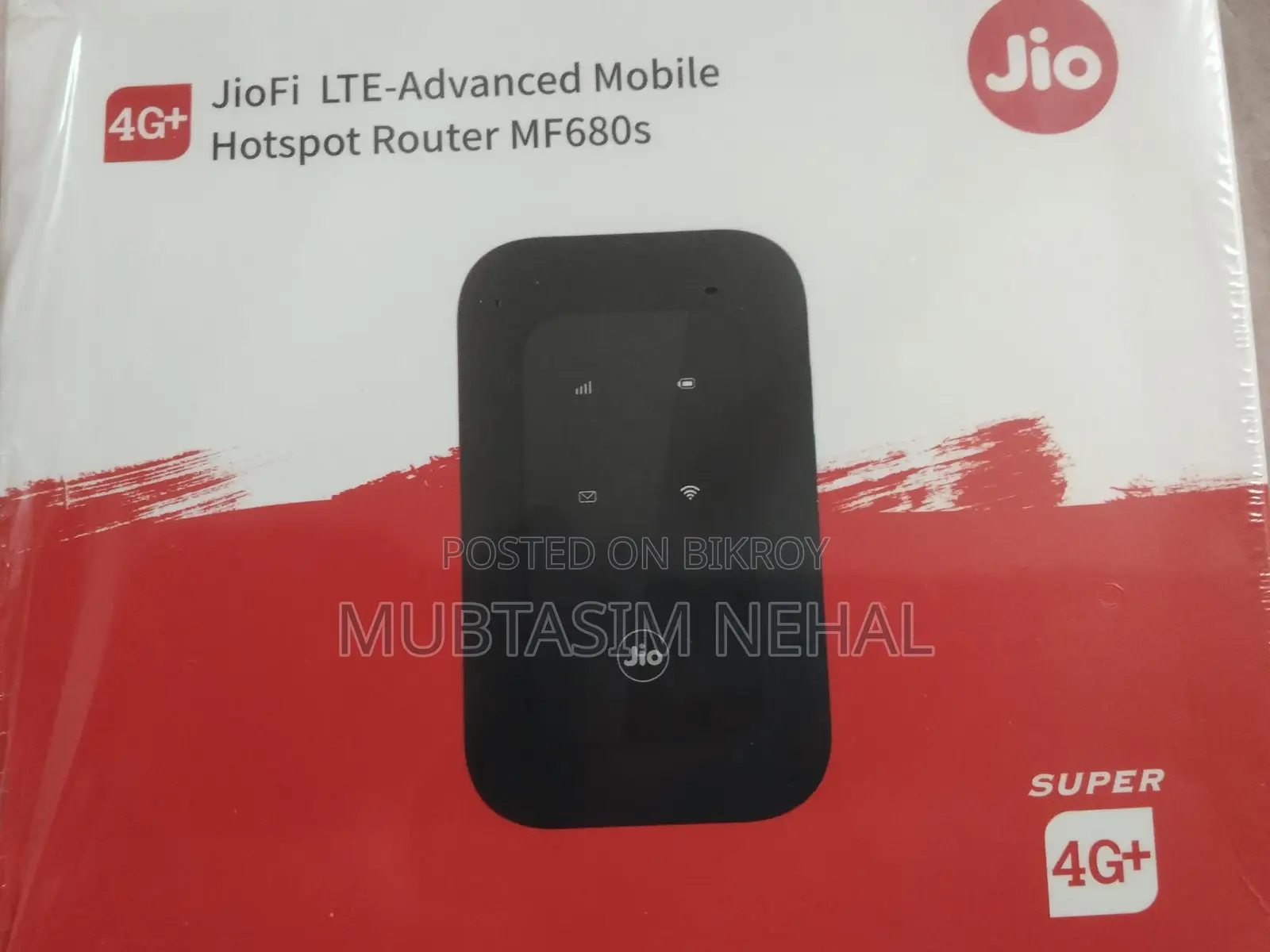 Jio Pockt Router