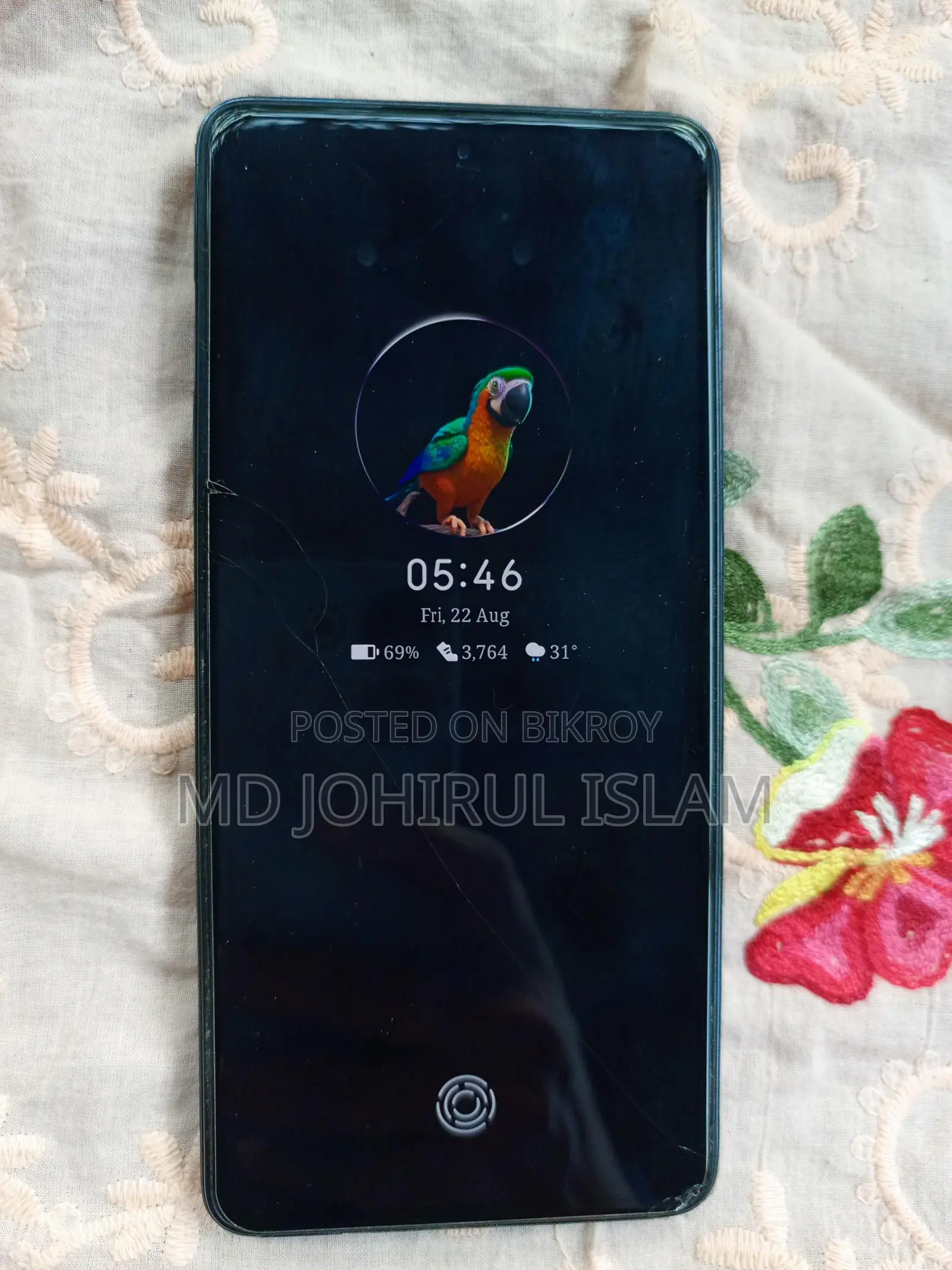 Tecno Camon 20 8+8Gb Ram/256Gb Rom (Used)