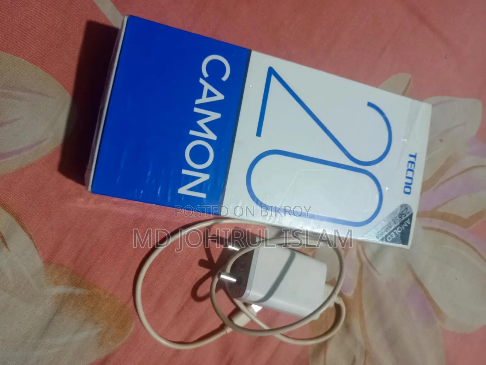 Tecno Camon 20 8+8Gb Ram/256Gb Rom (Used)
