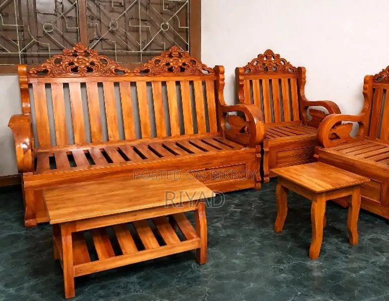 2+2+1 Sofa Set with two tea tables