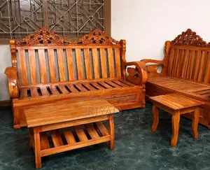 2+2+1 Sofa Set with two tea tables