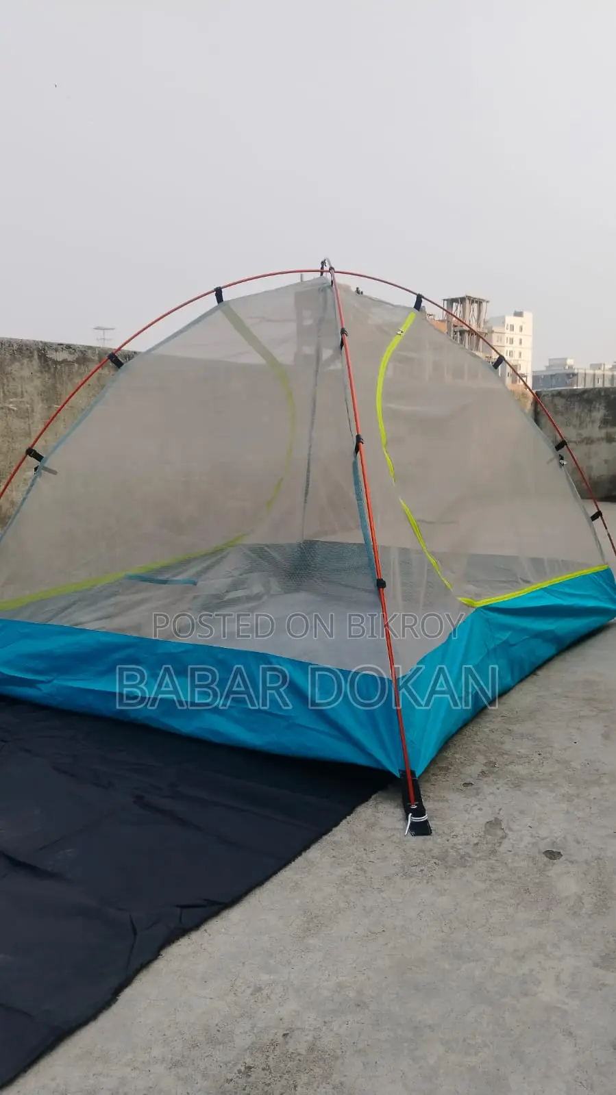 Double Layer Waterproof 3-Person Tent