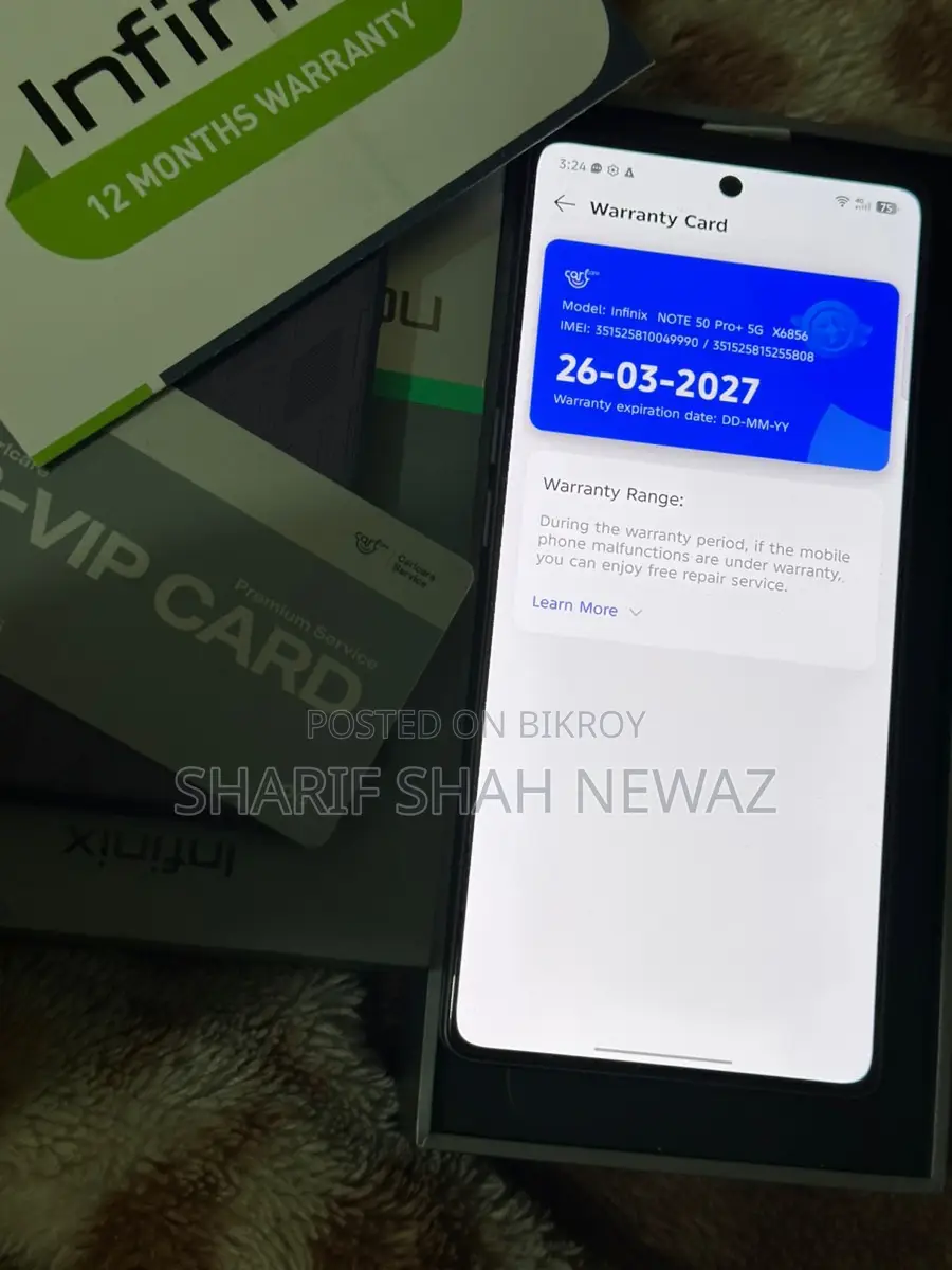 Infinix Note 50 Pro Plus (Brand New)
