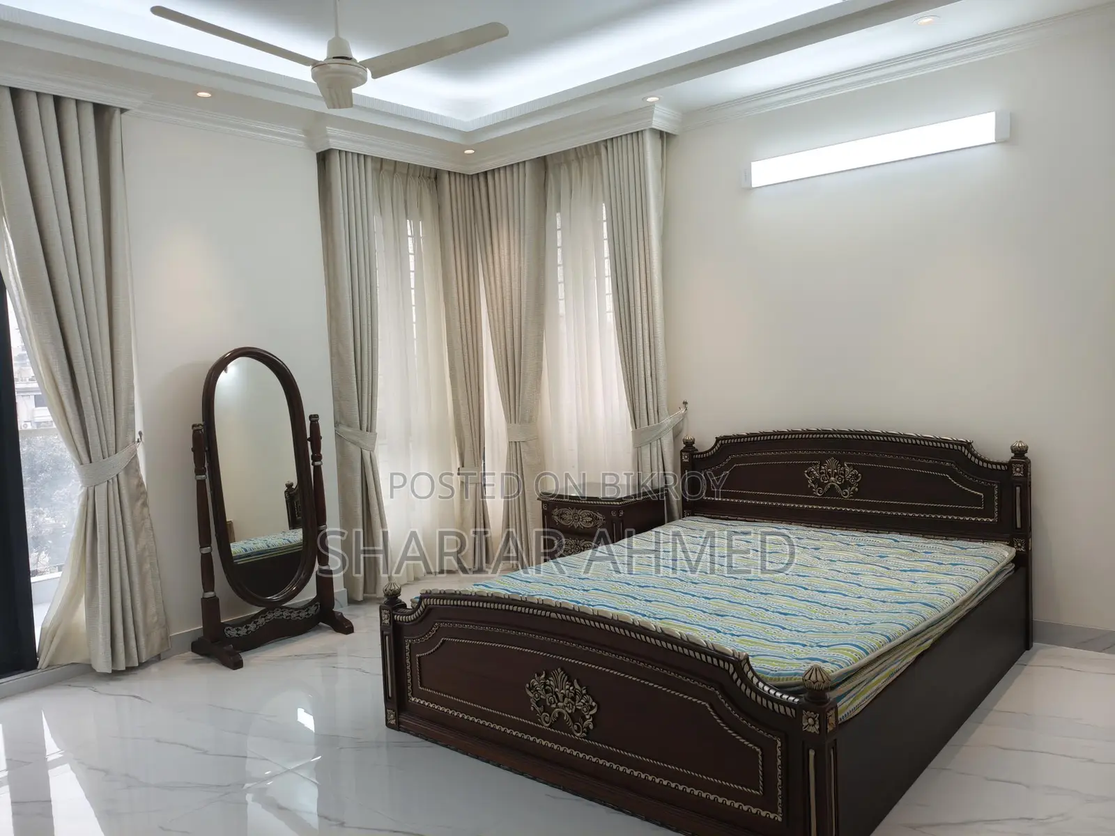 Gorgeous 3400 Sqft Full-Furnished Flat For Rent In Gulshan 2
