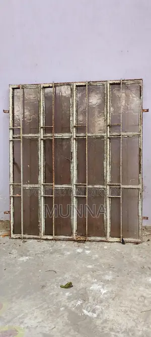 Two Old Iron Windows
