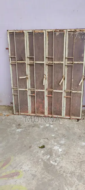 Two Old Iron Windows