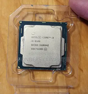 Core i3 8th Gen - i3-8100 Coffee Lake Quad-Core 3.60 GHz