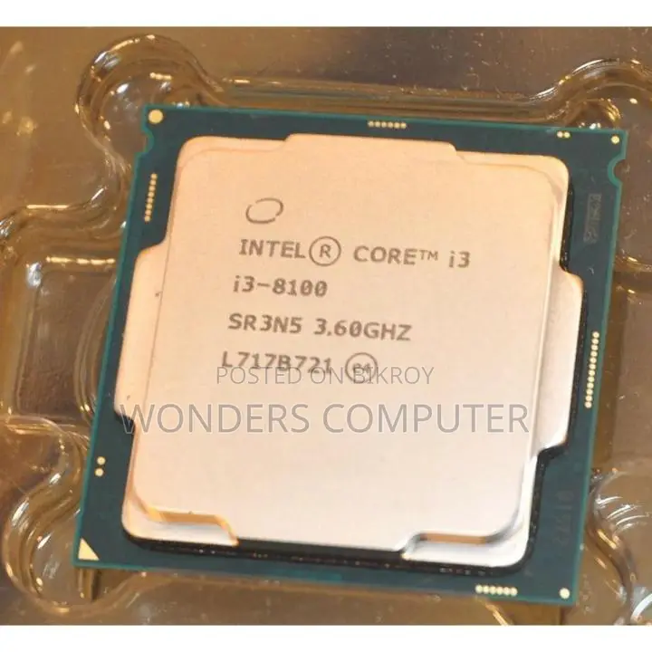Core i3 8th Gen - i3-8100 Coffee Lake Quad-Core 3.60 GHz