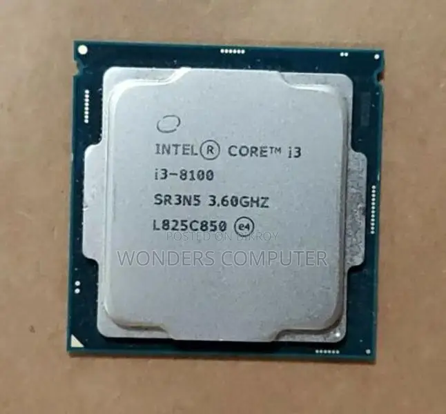 Core i3 8th Gen - i3-8100 Coffee Lake Quad-Core 3.60 GHz