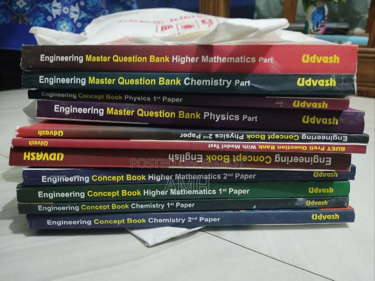 Udvash Engineering Master Question Bank + Concept Book