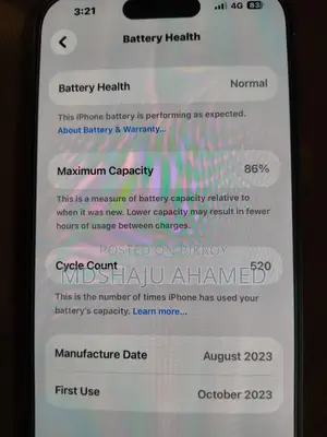 Apple iPhone 15 Pro (Used)