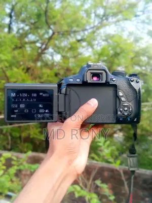 Canon 700d with kit lens