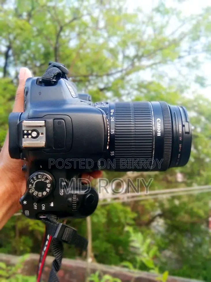 Canon 700d with kit lens