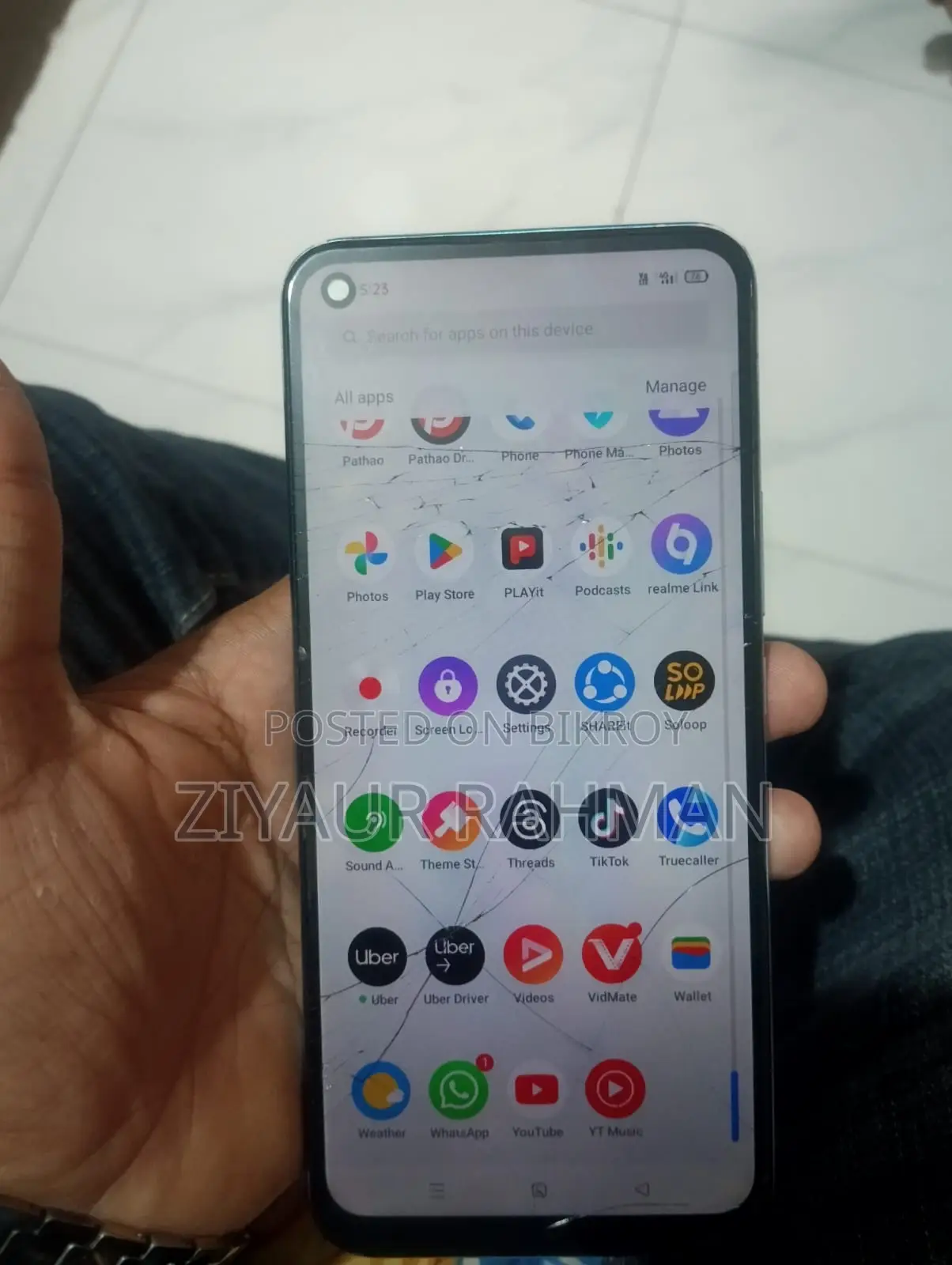 Realme 7i . (ব্যবহৃত)