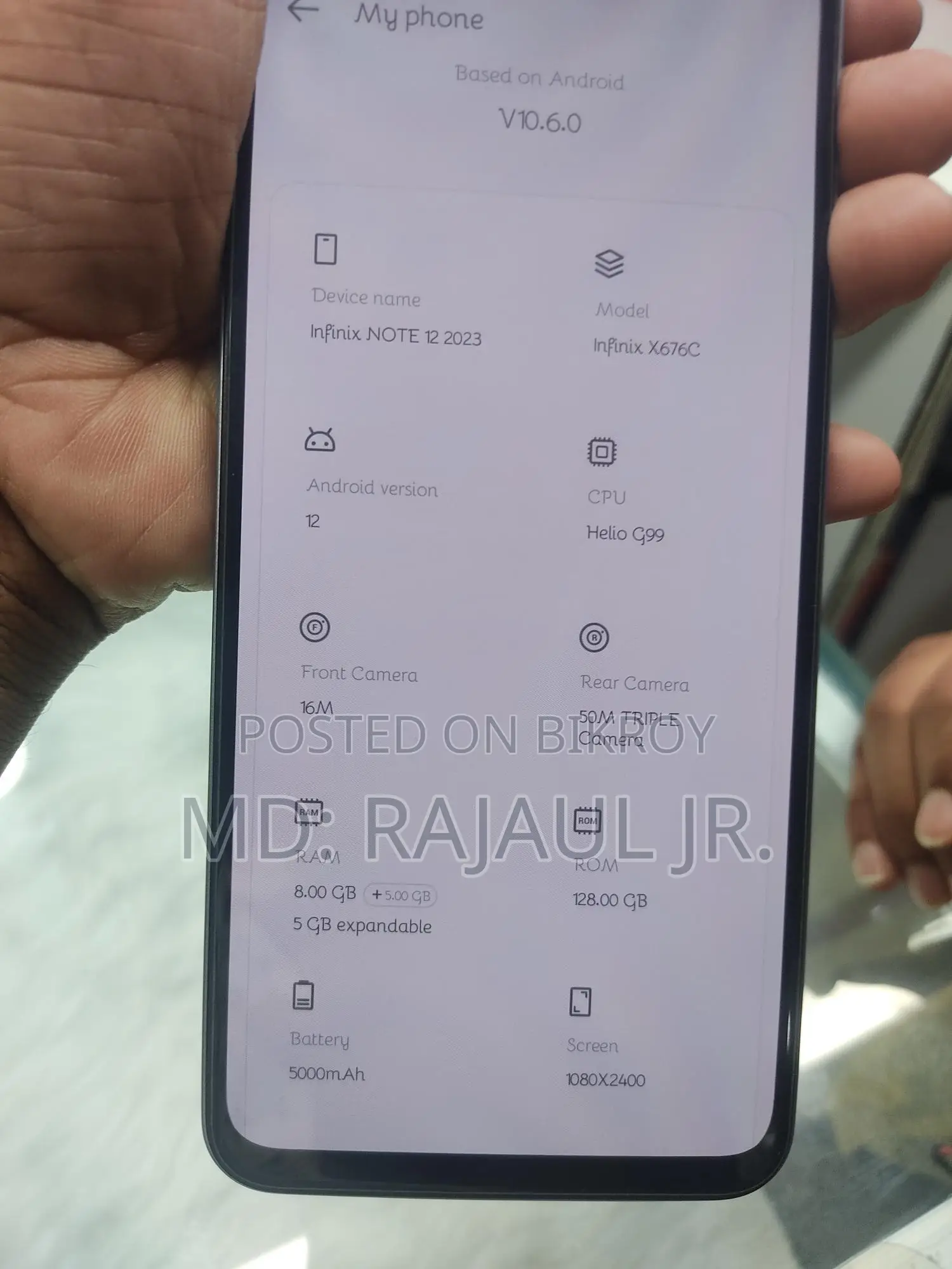 Infinix Note 12 (Used)