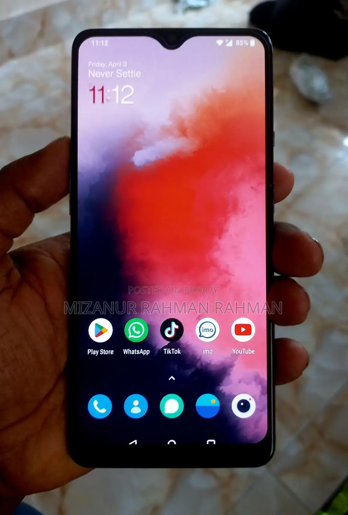 OnePlus 7T RAM 8GB 128GB (Used)