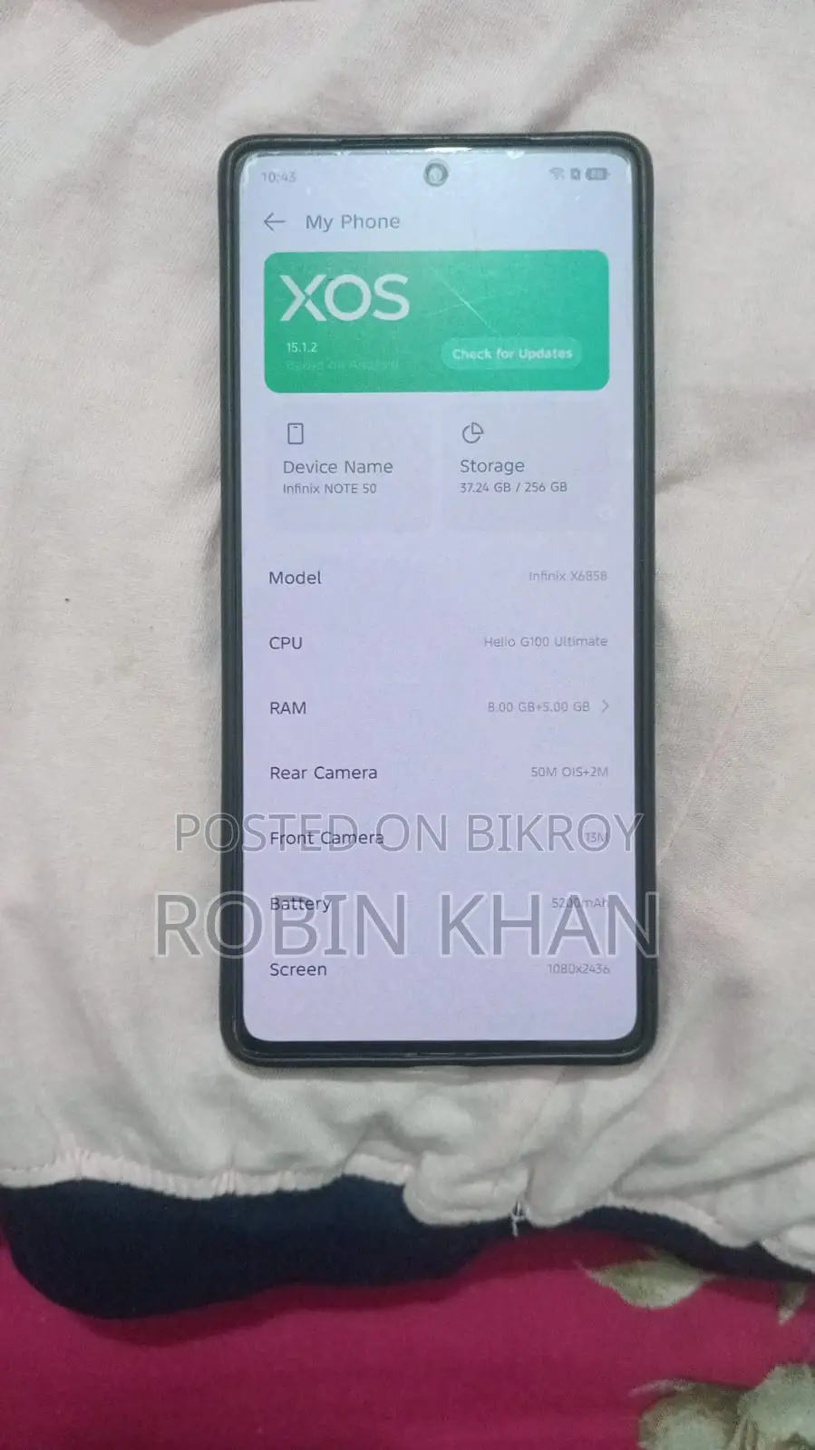 Infinix Note 50 (Used)