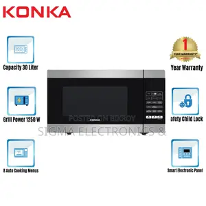 BRAND NEW KONKA MICROWAVE WITH AIR FRYER (30 LITER)
