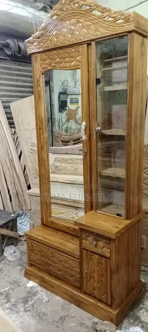 Premium Chittagong Teak Dressing Table – Direct from Factory