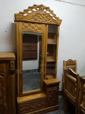 Premium Chittagong Teak Dressing Table – Direct from Factory