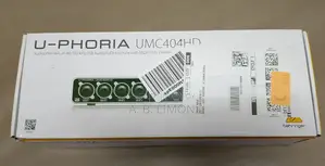 Behringer U-phoria Umc404hd 4 in Out Sound Card