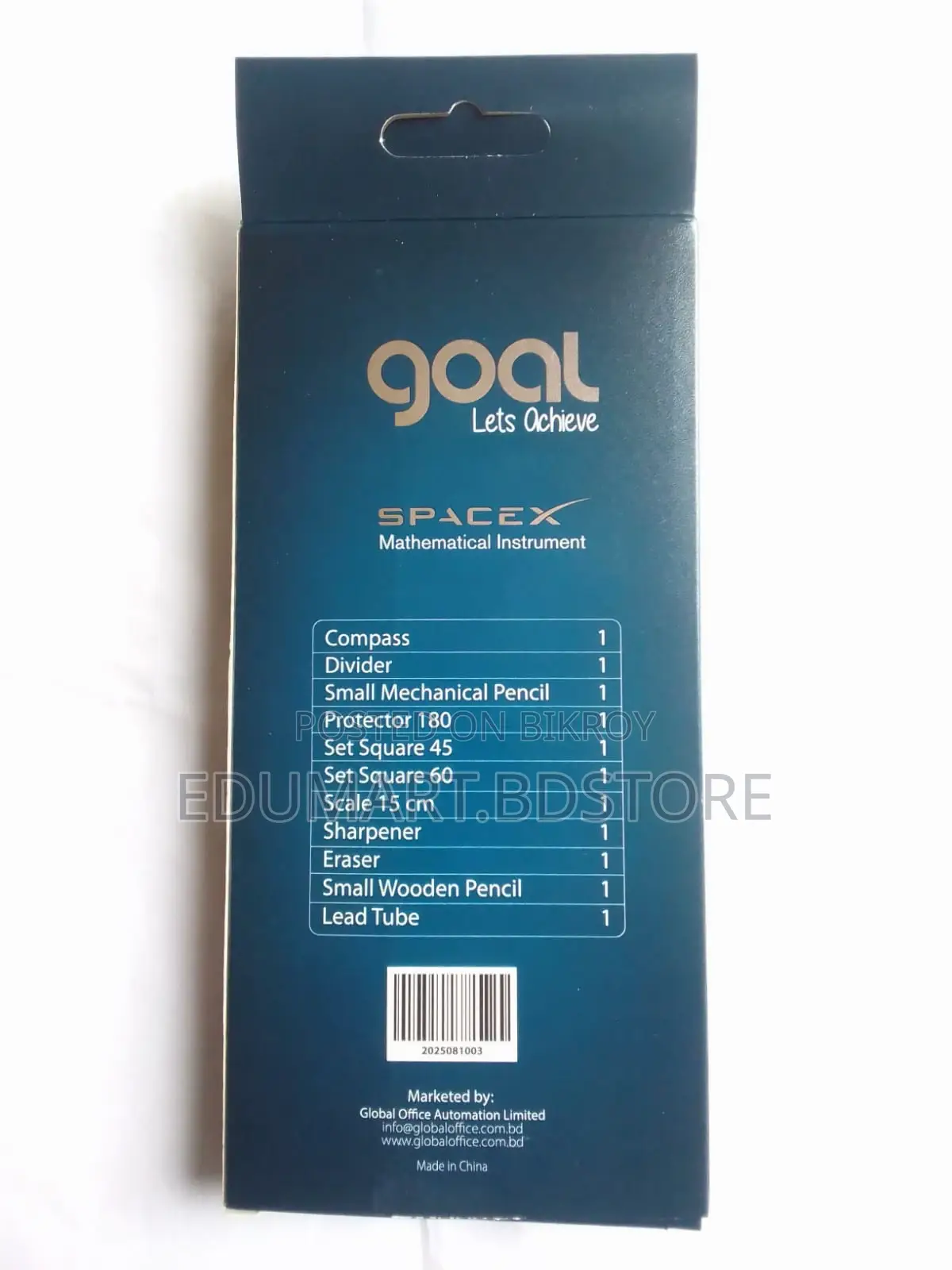 Original Goal Spacex Geometry Box – Premium Quality