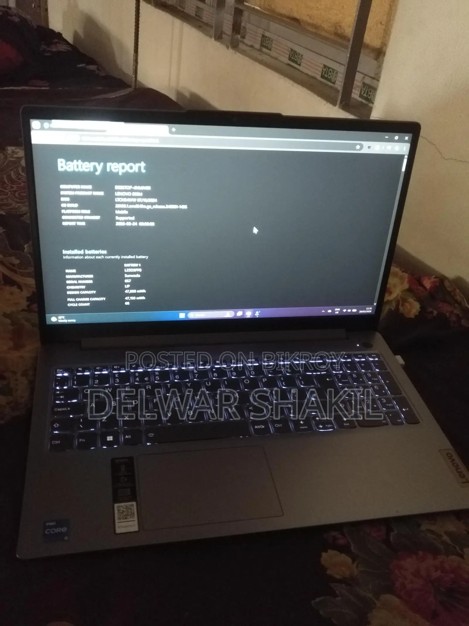 laptop Core i5 13 Generation, 16/512