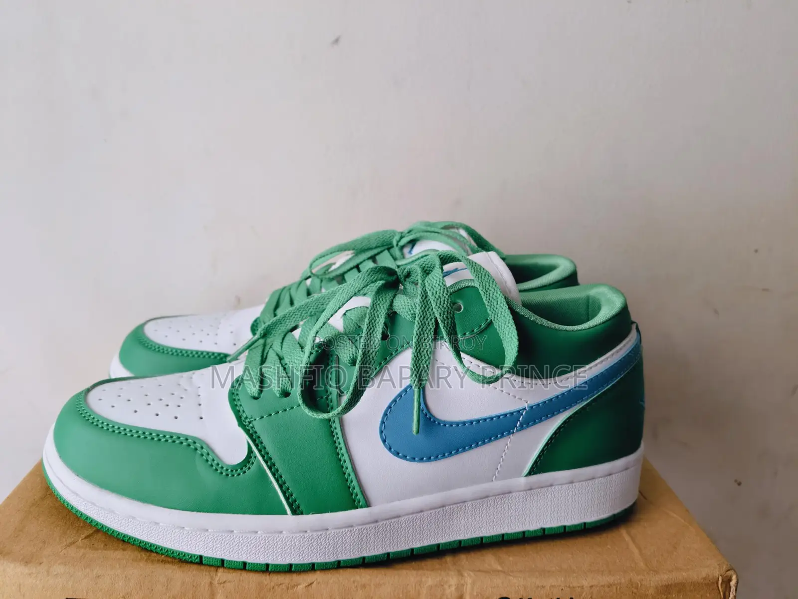 Jordan 1 Low Lucky Green Aquatone 1:1 Grade