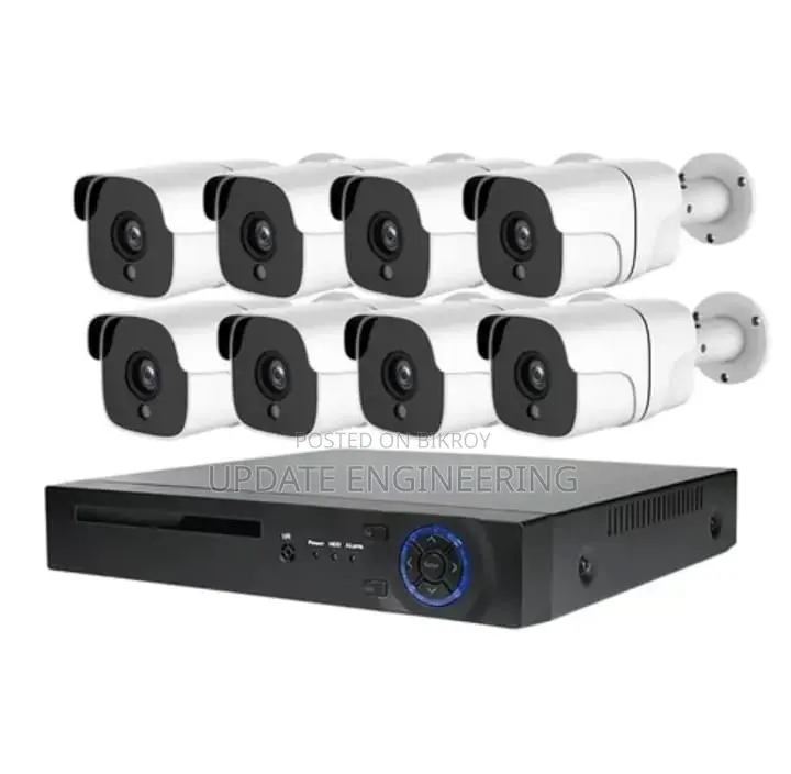CCTV Camera 08 Pcs Packages (Hikvision).