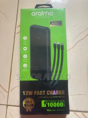 Oraimo পাওয়ার ব্যাংক