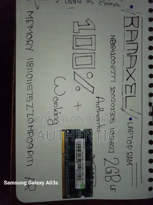 Ram_ramaxel.ddr3,laptop Ram,2gb Lf