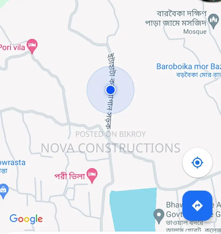 1350 sft. Flat for sale @ Gazipur Chowrasta, Behind Bhawal College