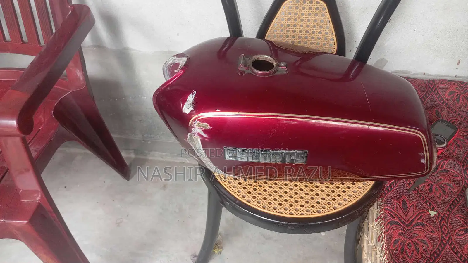 Tank for Escorts Rx