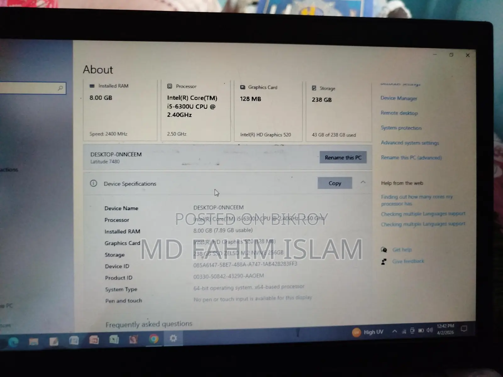 Dell Laptop