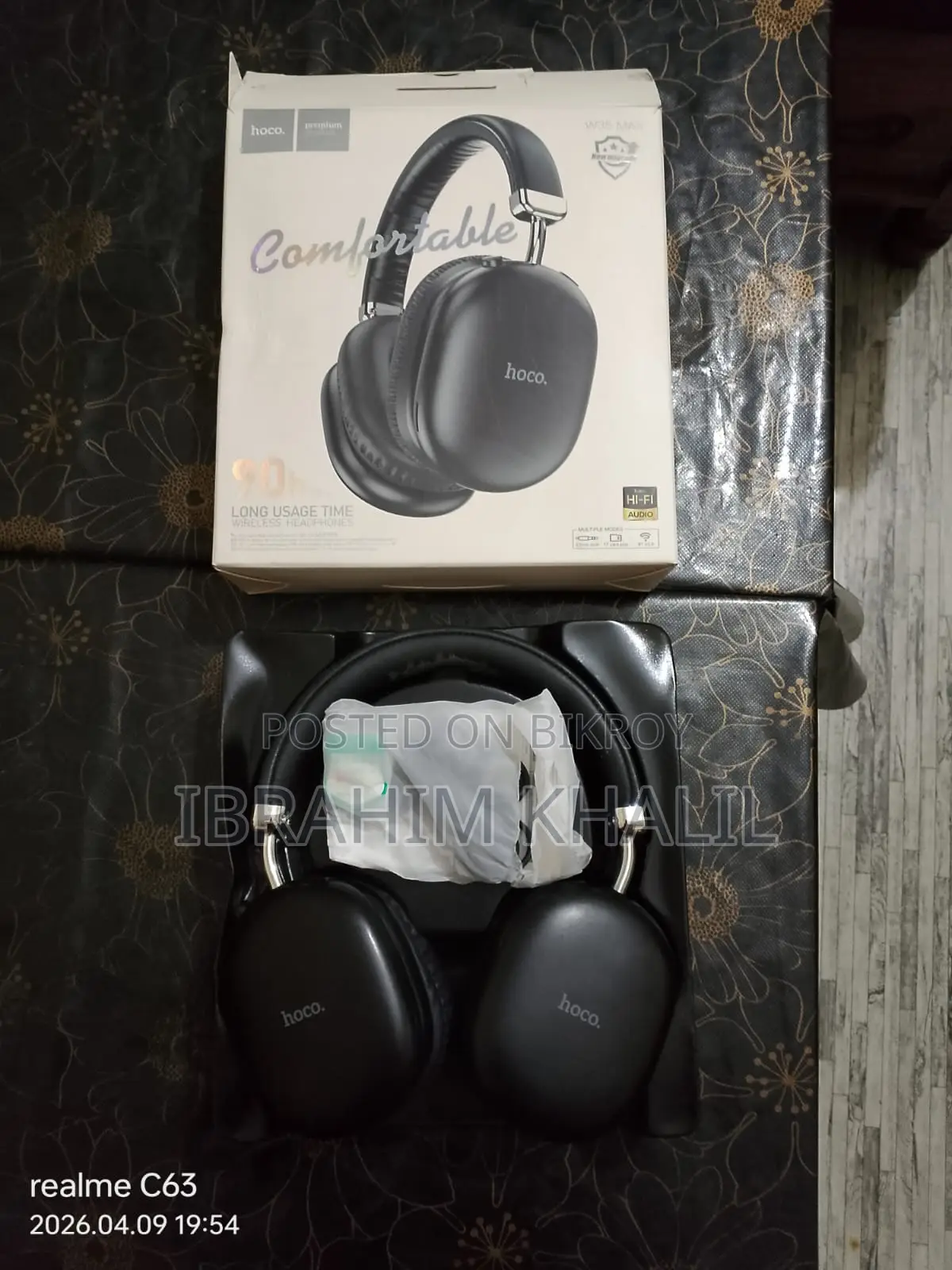 Hoco W35 Max Bluetooth Wireless Headphone