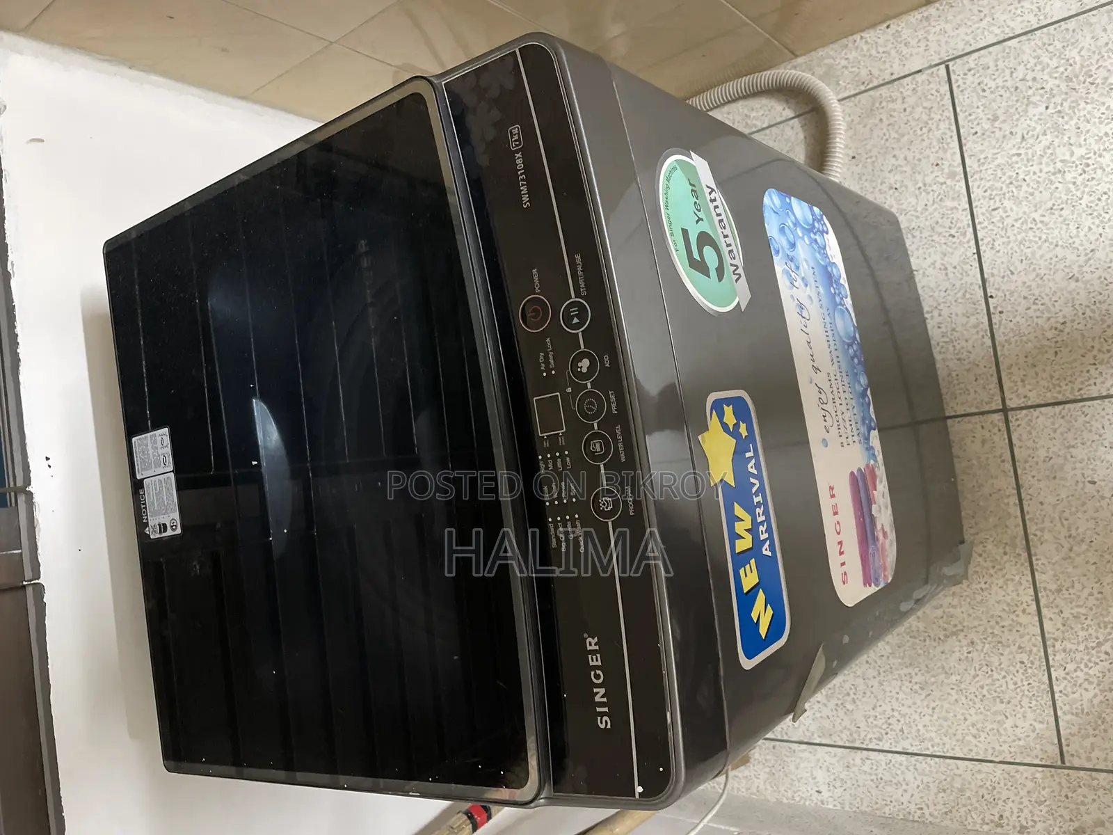 Washing Machine | Topload Singer 7kg