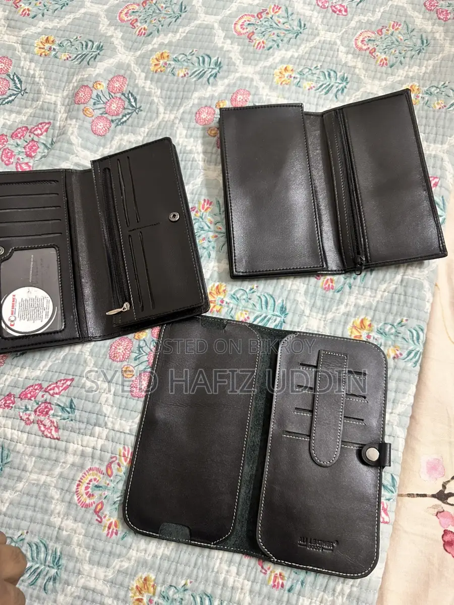 3 Brand New Wallets