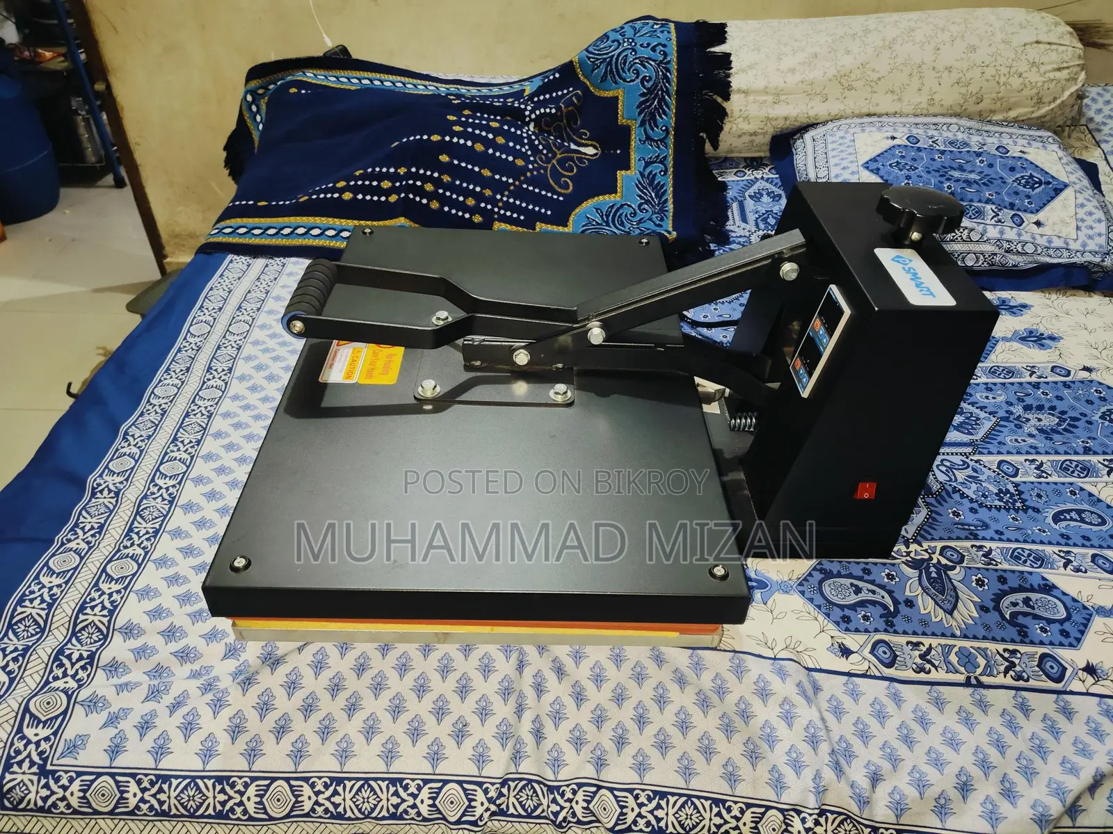 Heat press machine