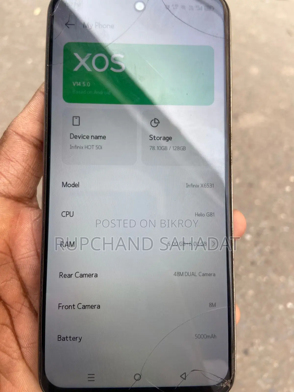 Infinix Hot 50i (Used)